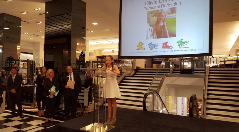 Olivia as JDRF Youth Ambassador