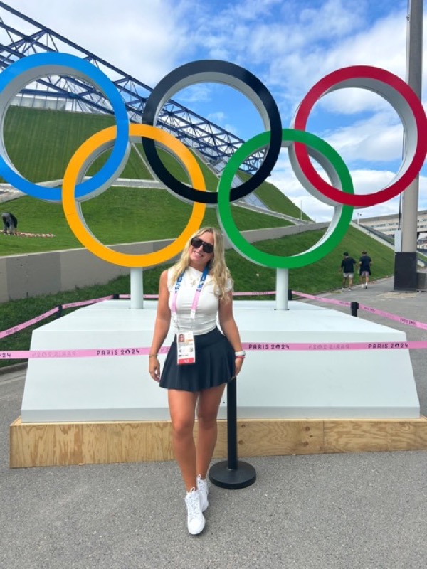 Working at the 2024 Paris Olympics